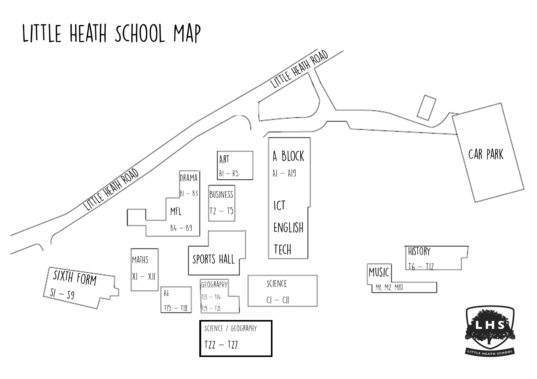 LHS Site Map