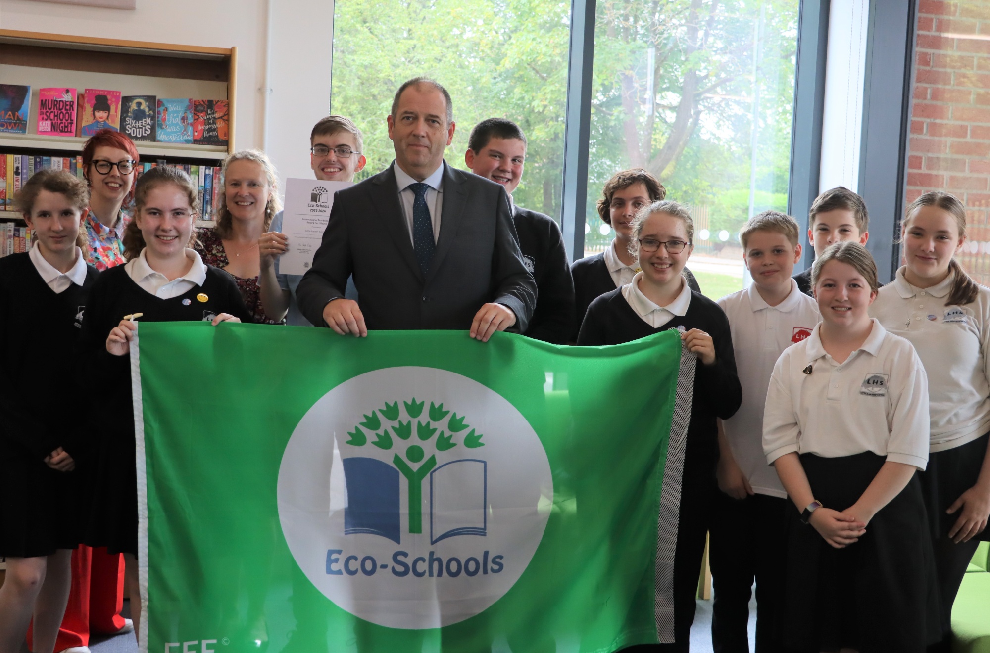 Green Flag is awarded to the Eco-Committee