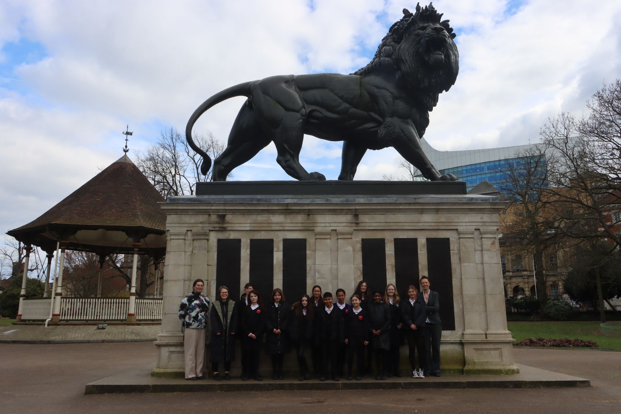 The team at Forbury Gardens