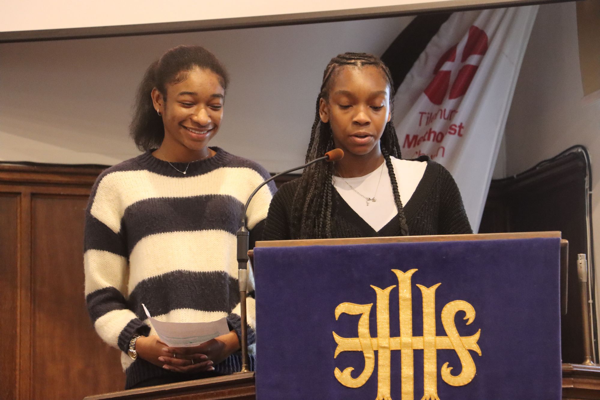 Christian Union at the Carol Concert