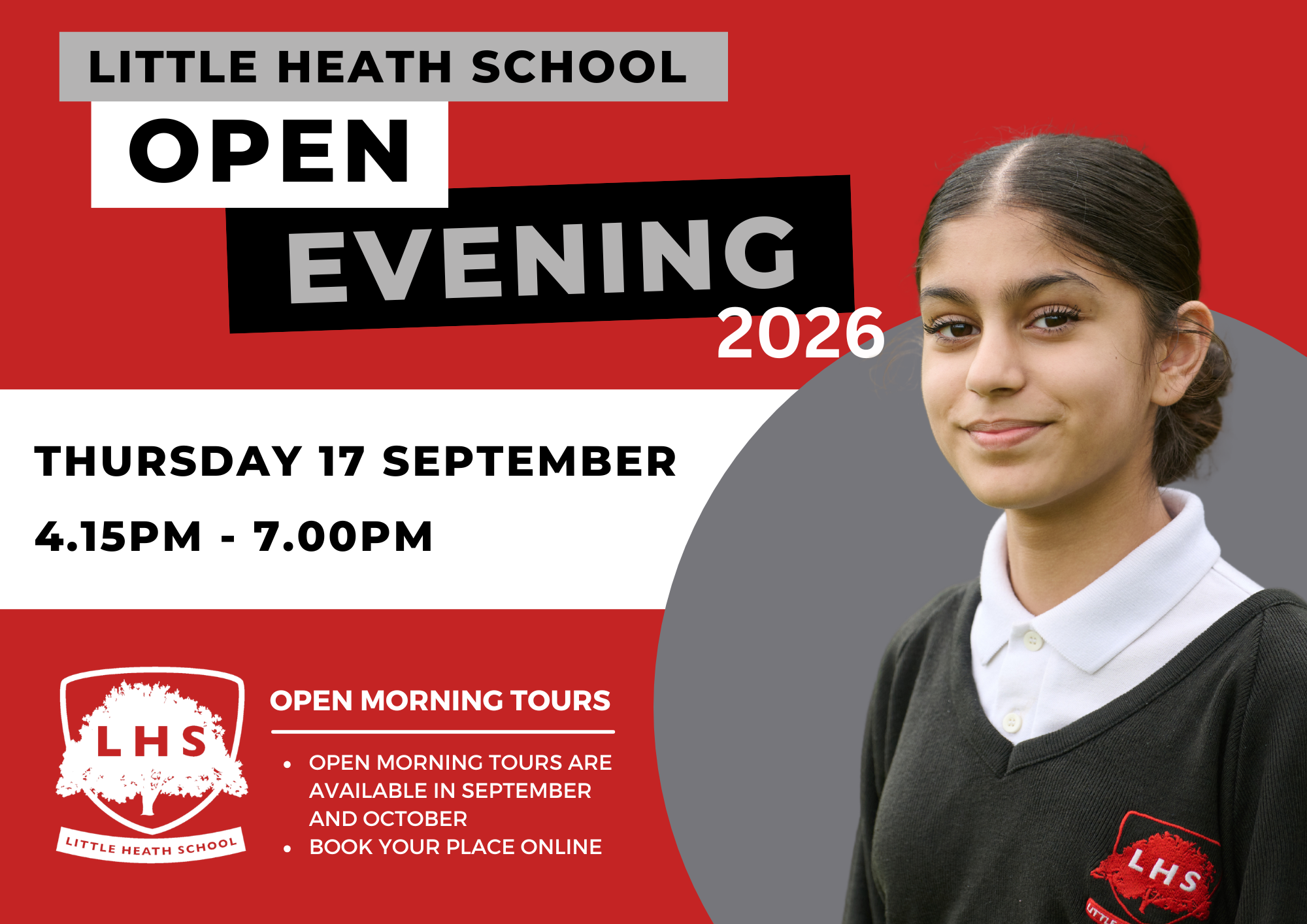 Open Evening  - Thursday 17 September 2026