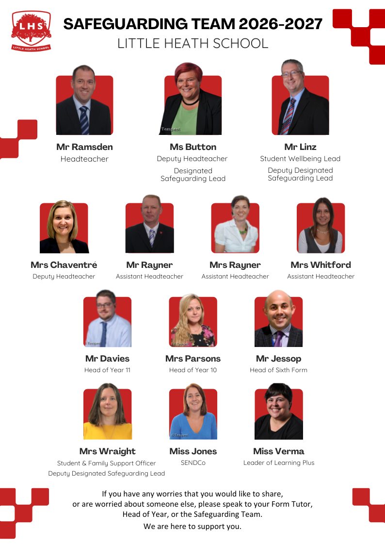 LHS Safeguarding Team 2026-27 LHS Safeguarding Team 2026-27
