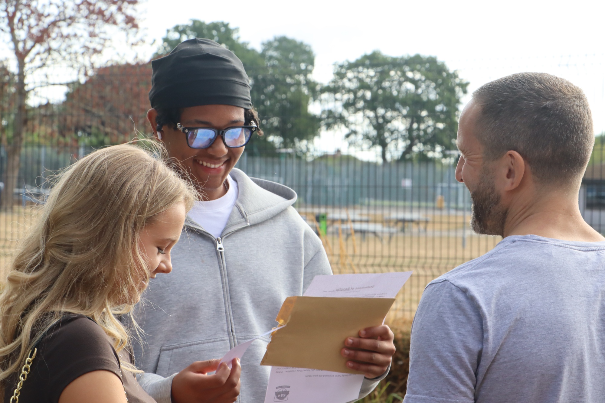 Y11 Students celebrate results success