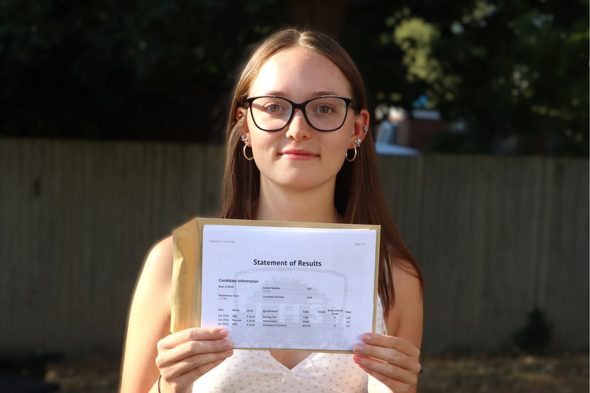 A level student A level student
