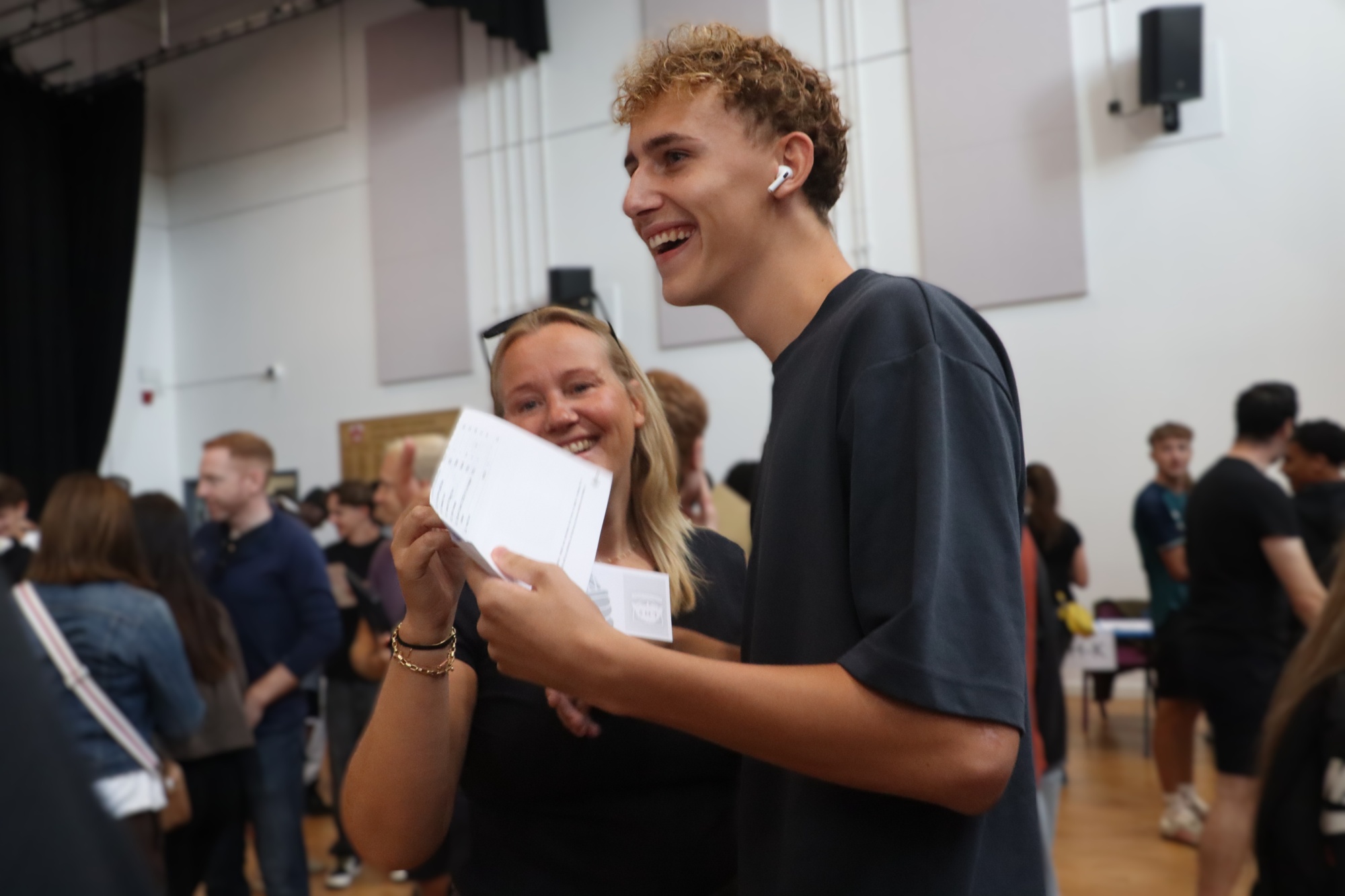 Year 11 student celebrates exam success