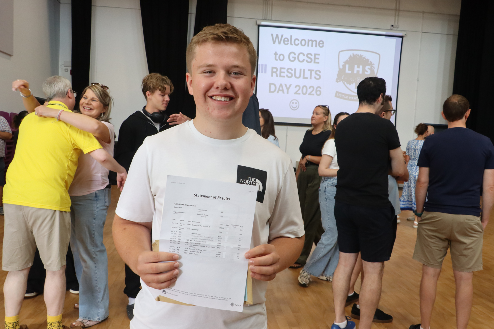 Y11 Student celebrates result success