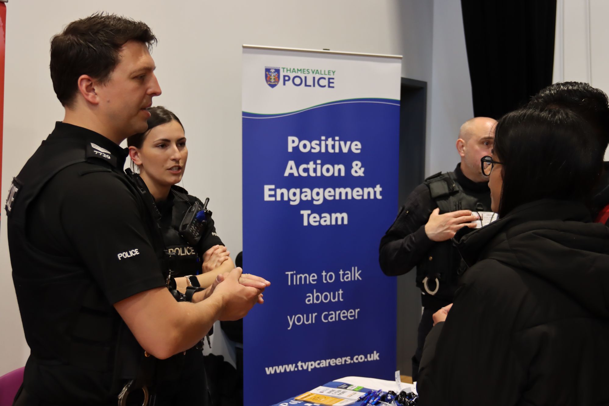 Thames Valley Police at our Careers Fair 2022