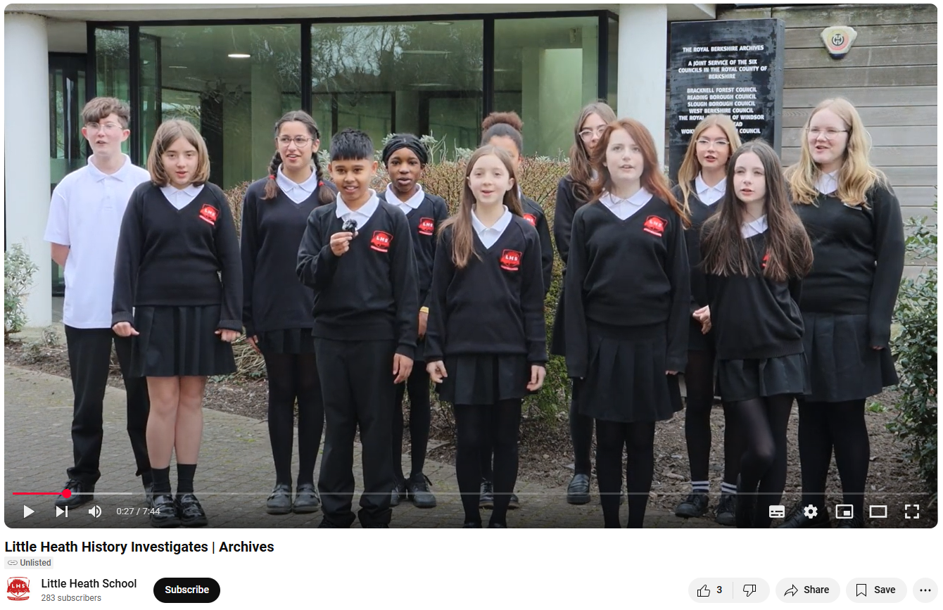 History Squad Investigates...Archives