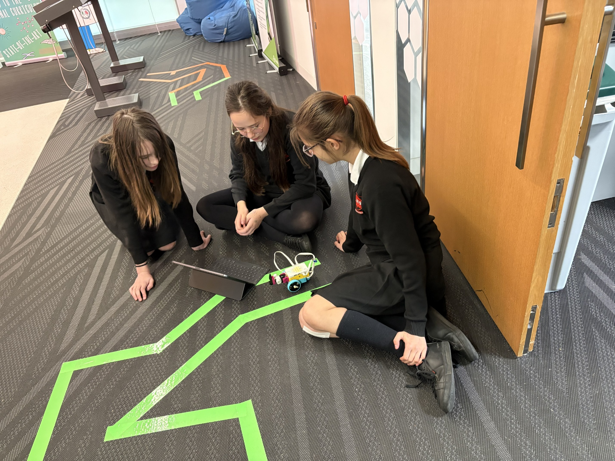 Year 7 students at Bayer