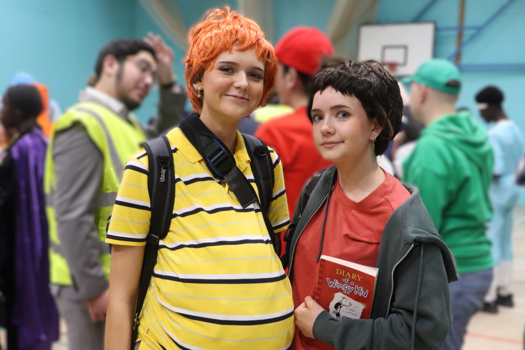 Year 11's fancy dress Year 11's fancy dress