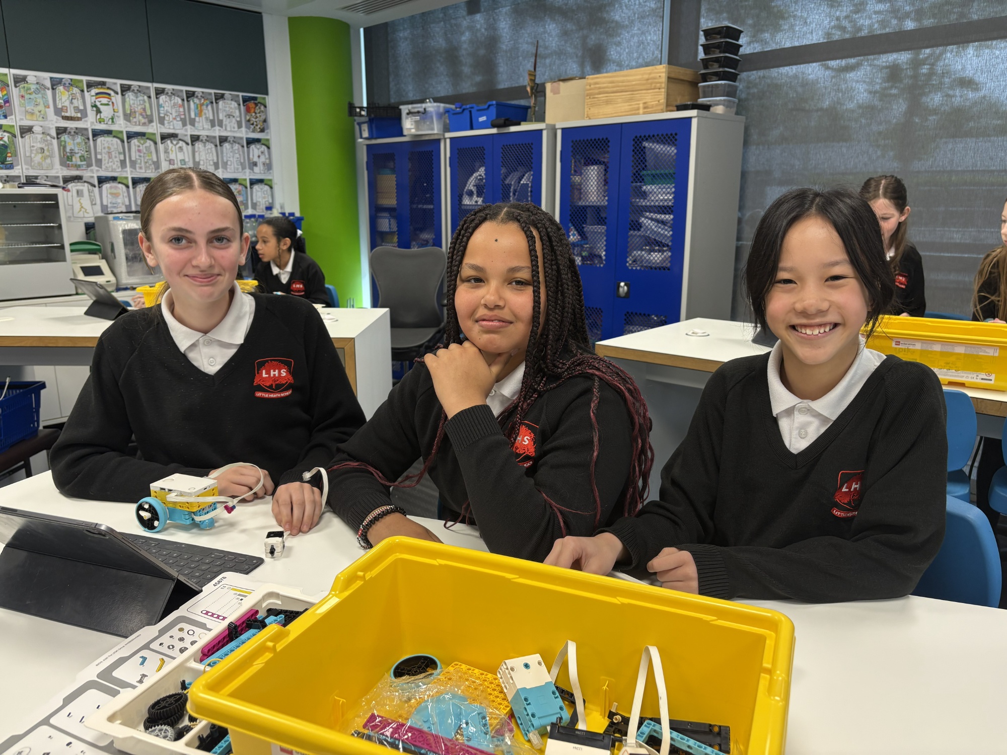 Year 7 students at Bayer