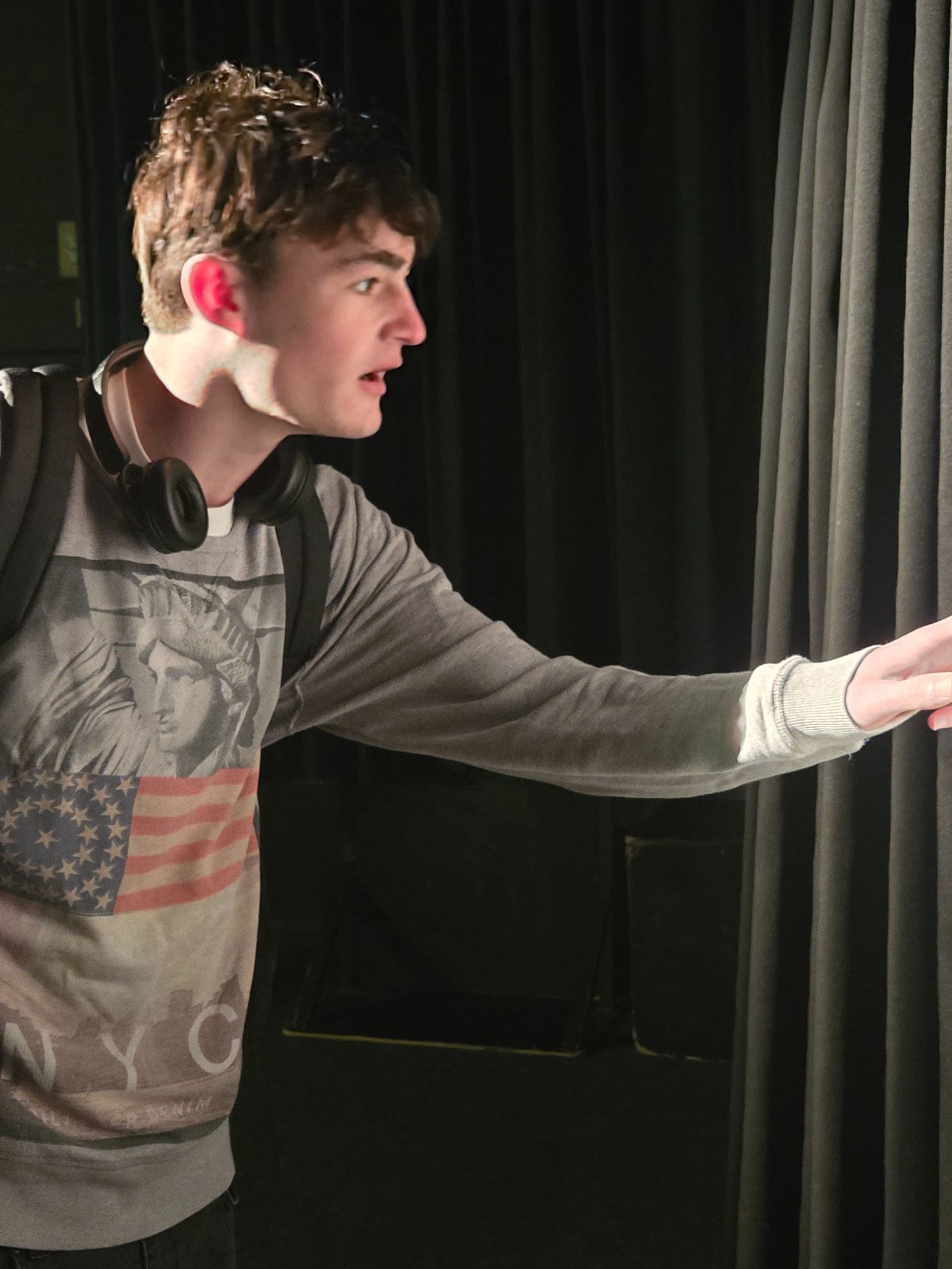 Students check Shrek Cast Announcement list Students check Shrek Cast Announcement list