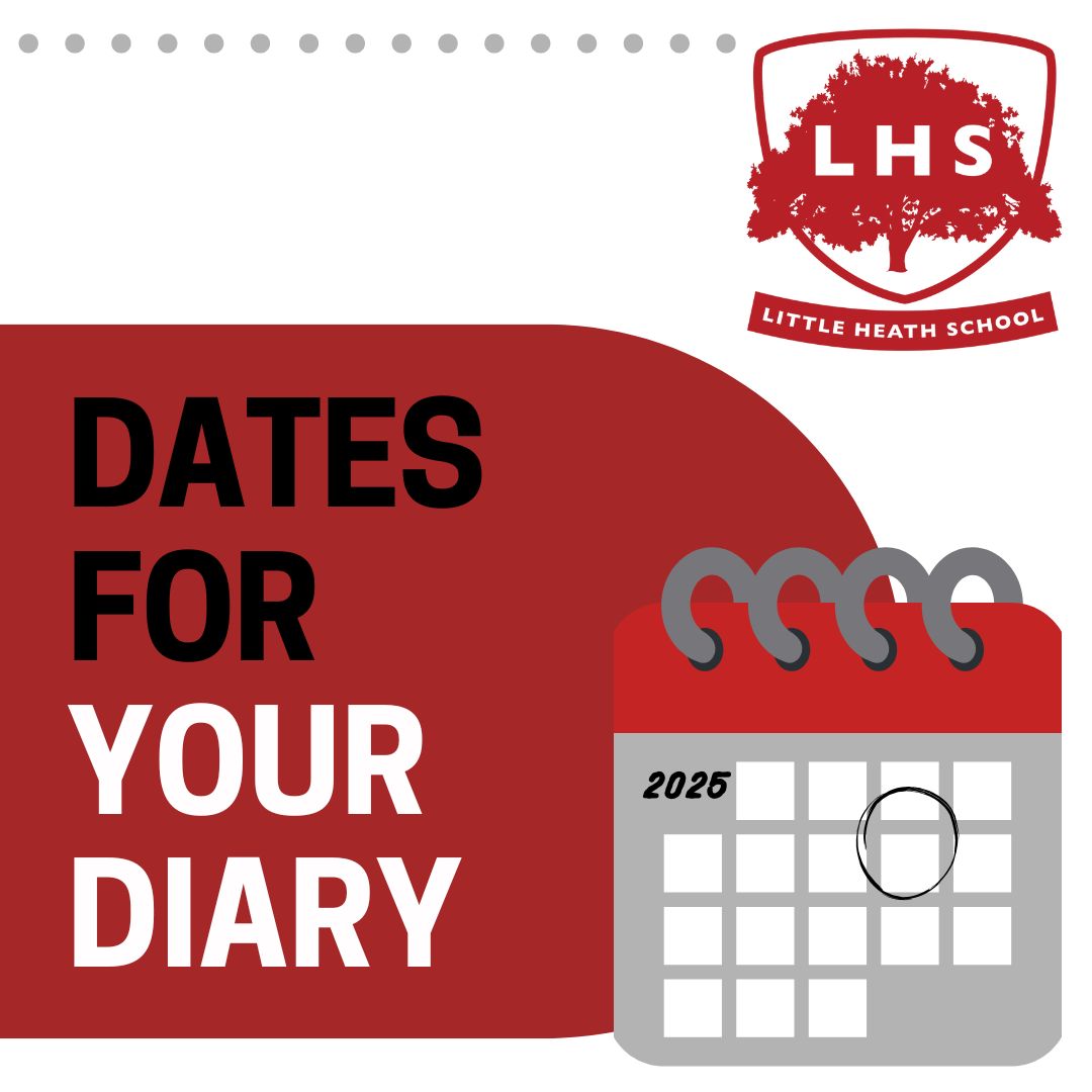 Dates for your diary header