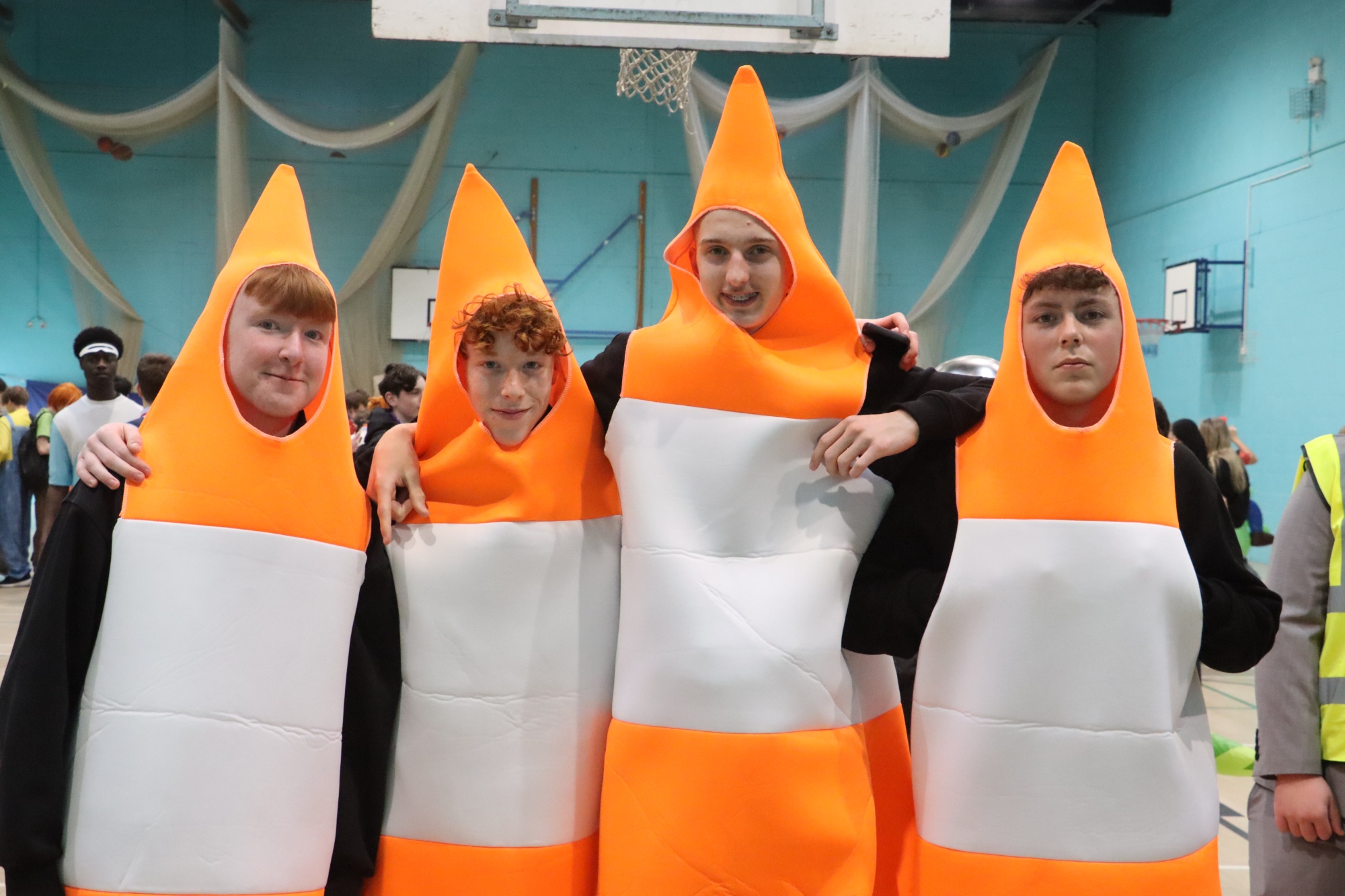 Year 11's fancy dress Year 11's fancy dress