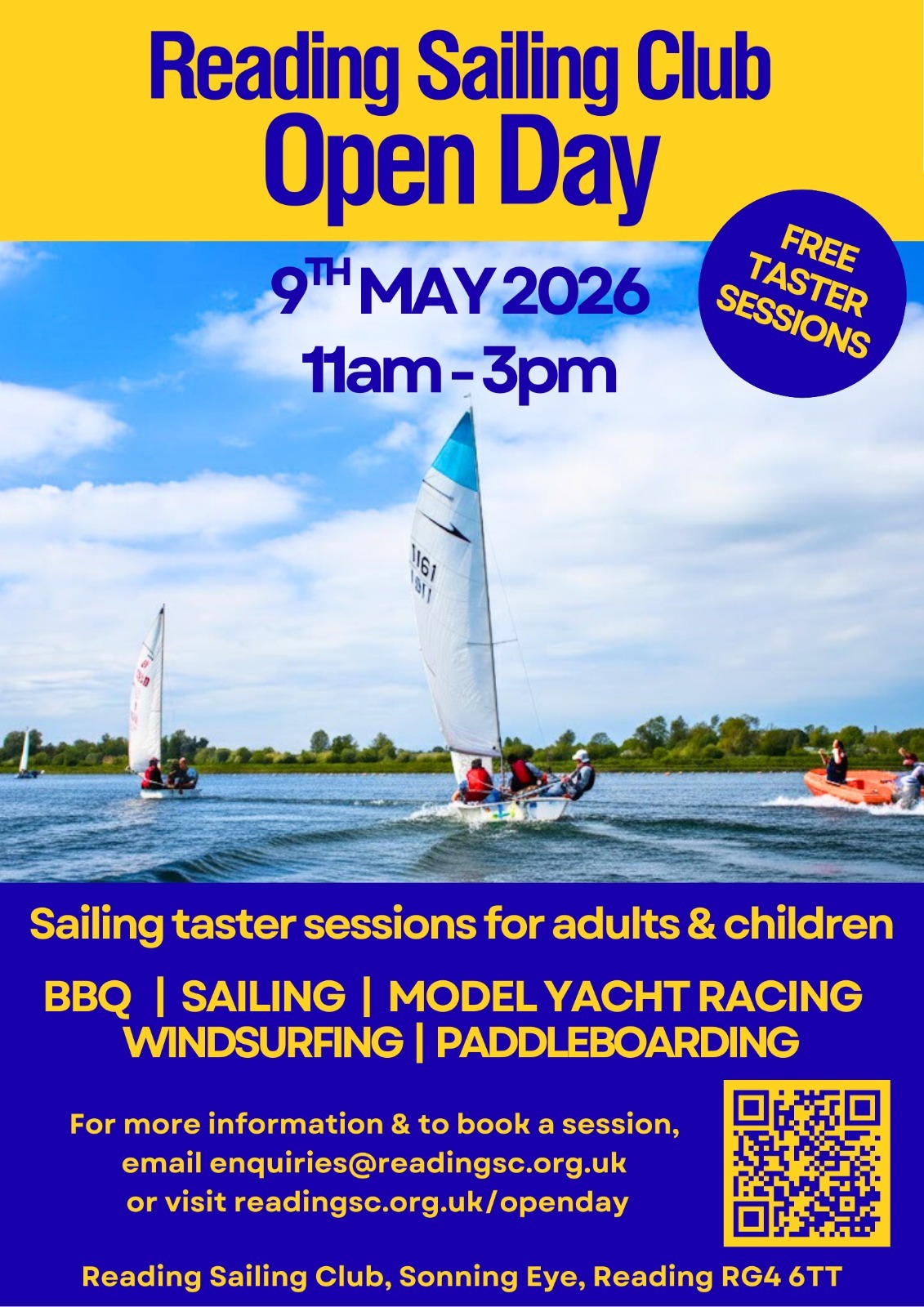 Reading Sailing Club Open Day