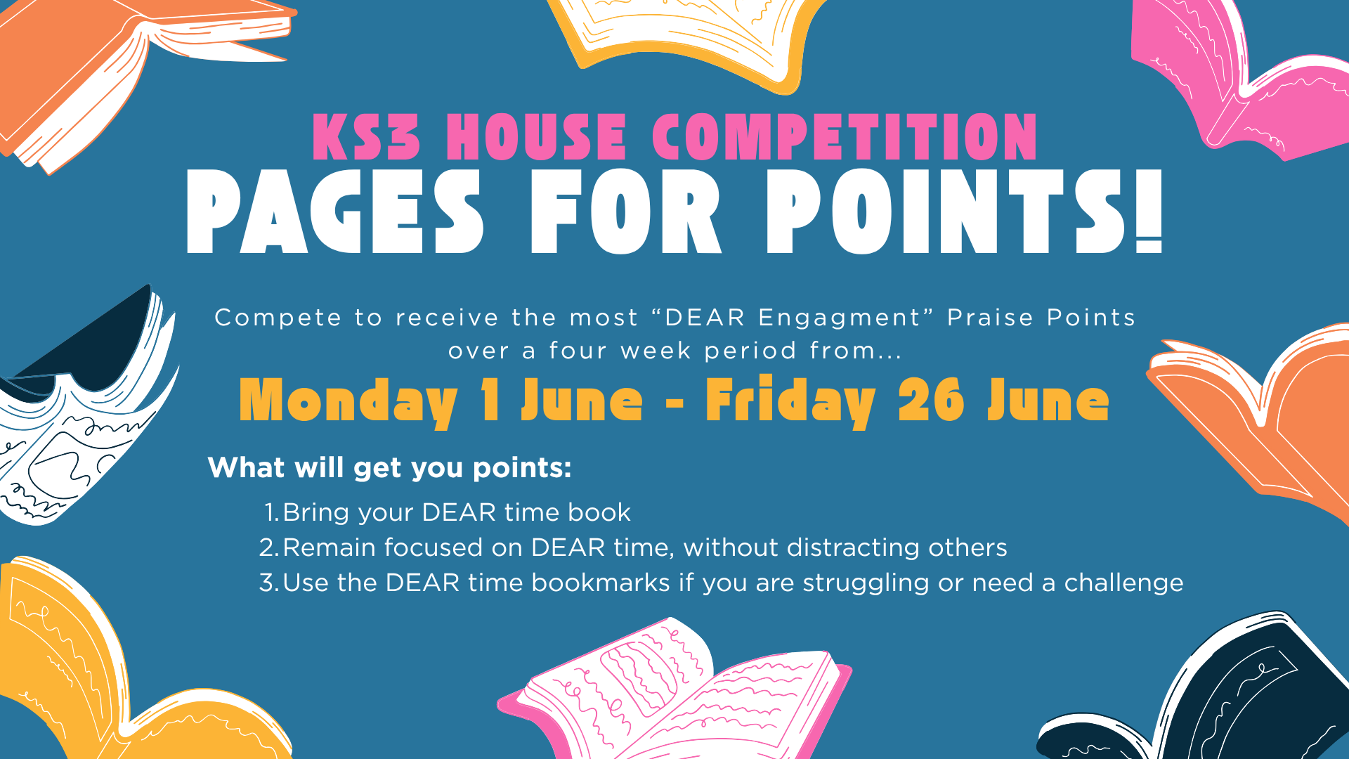 KS3 Pages for Points House Competition