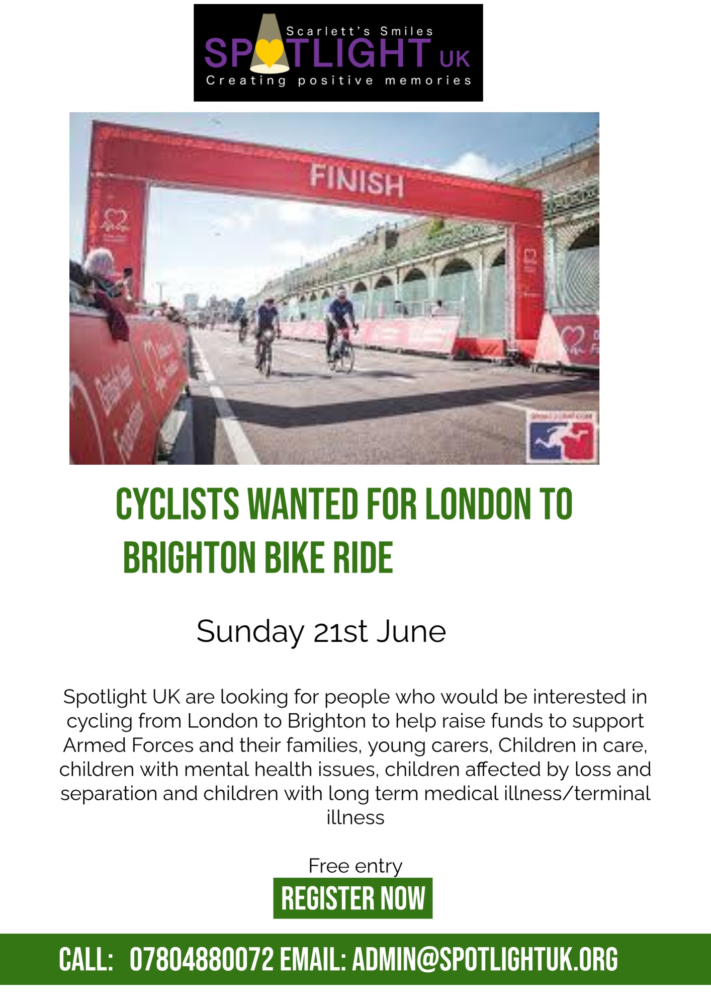London to Brighton Cycle Ride
