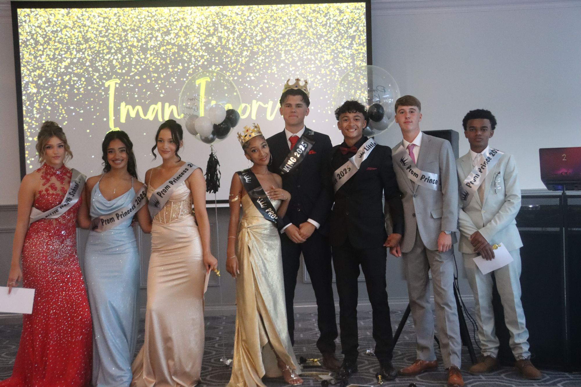Crowning of the Prom King and Queen Crowning of the Prom King and Queen