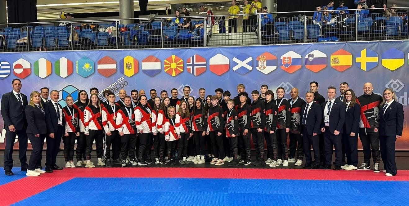 The GB Team at the Taekwon-do European Championships