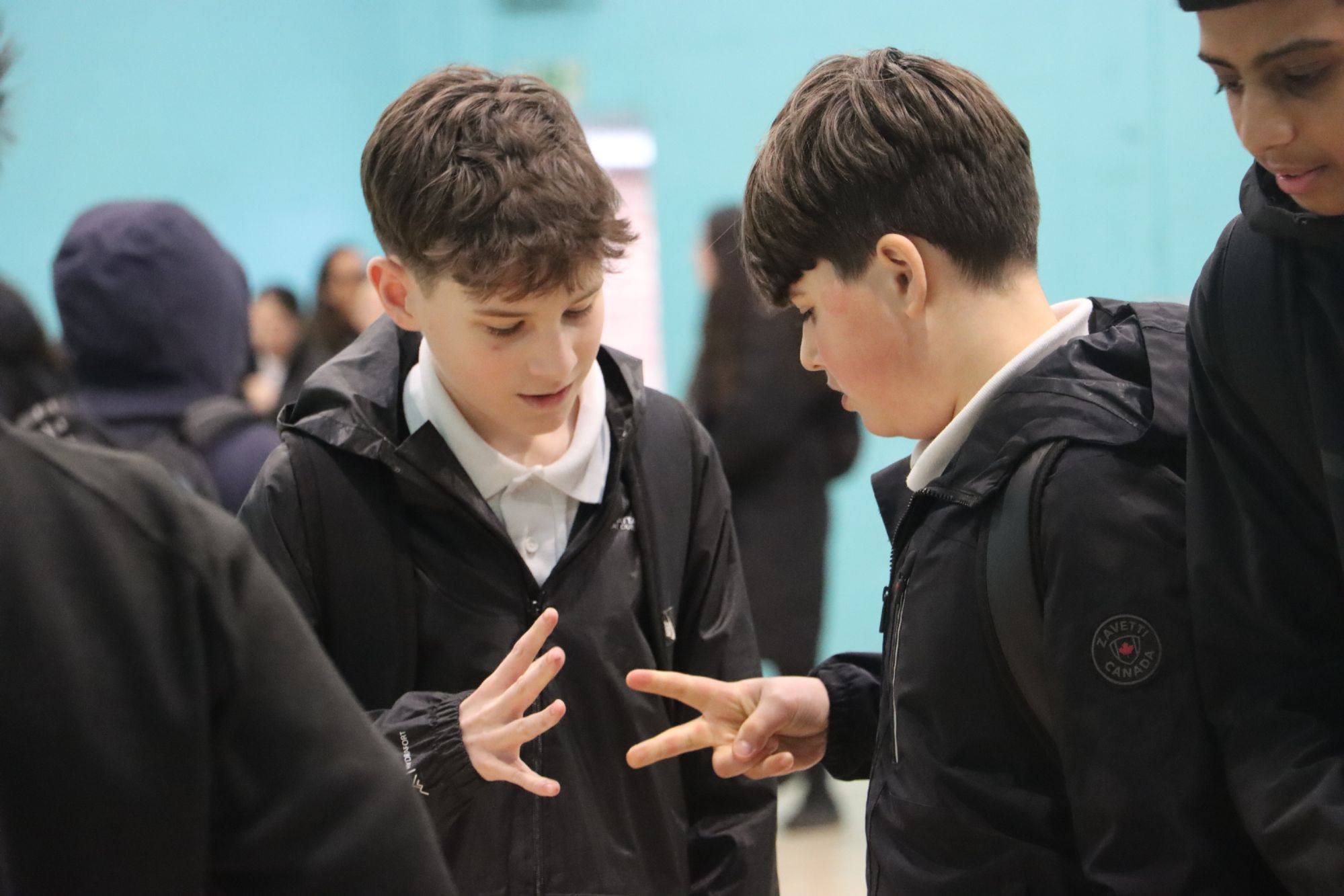 Students attend the Extra Curricular Fair Students attend the Extra Curricular Fair