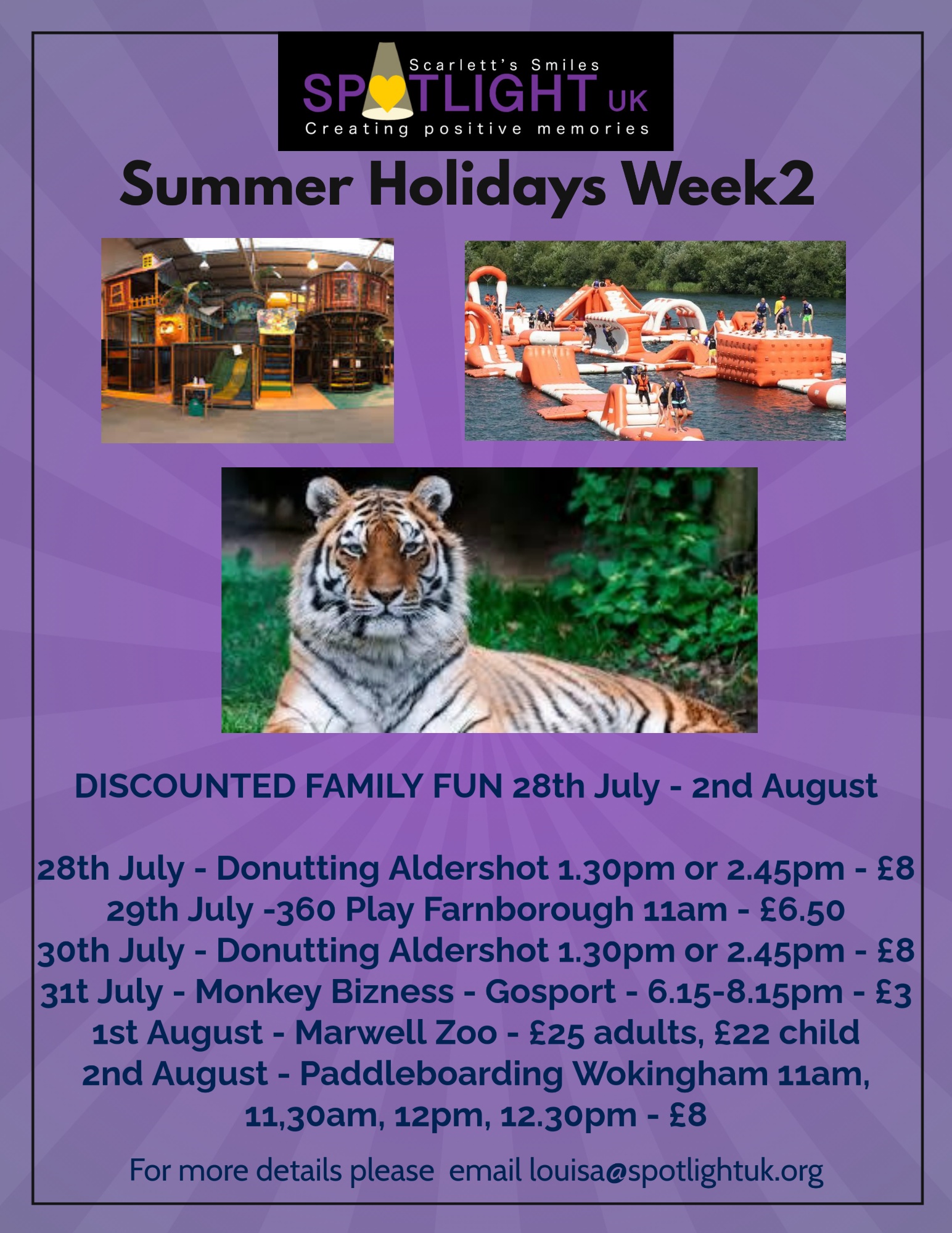 Spotlight UK Summer Holidays Week 2 Spotlight UK Summer Holidays Week 2