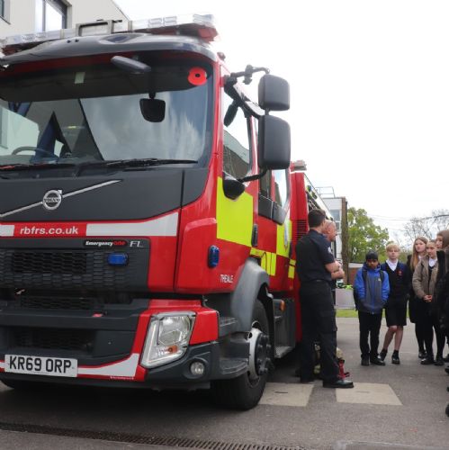 Year 7 Fire Brigade Visit